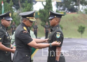 Kasdam III/Siliwangi, Lantik 342 Prajurit Menjadi “Sersan Dua”