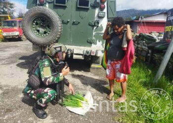Rosita Habema Bantu Ekonomi Warga Jenggerpaga Papua