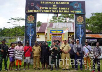 Langkah Persuasif Satgas Yonif 501/BY Sukses, Wakil Pimpinan OPM Kodap IV/Sorong Raya Kembali ke Pangkuan Ibu Pertiwi