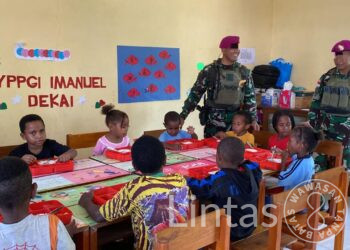 Makan Bergizi Gratis Habema Disambut Gembira Warga Kuaserama Distrik Dekai Papua