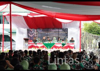 Cek Kondisi Prajurit dan Pembinaan Satuan, Pangdam XII/Tpr Kunjungi Kodim Singkawang
