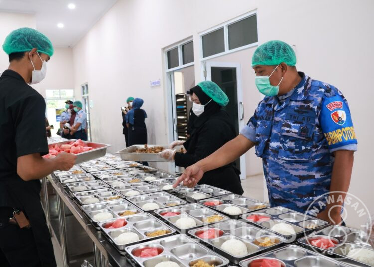 SPPG Lanud Husein Sastranegara Terima Kunjungan Dinas Kesehatan Provinsi Jawa Barat
