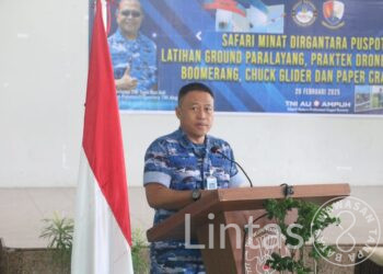 Lanud Soewondo Sukses Gelar Safari Minat Dirgantara di SMKN 1 Percut Sei Tuan Medan