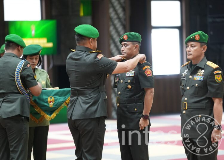 Kasad Pimpin Sertijab Pangdam II/Swj