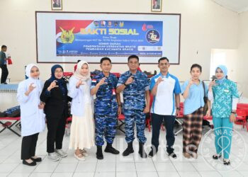Gelar Bakti Sosial dalam Rangka HUT ke-79 TNI AU Tahun 2025, TNI AU Medan Melaksanakan Giat Donor Darah, Pemeriksaan Kesehatan, dan Pembagian Kacamata Baca Gratis