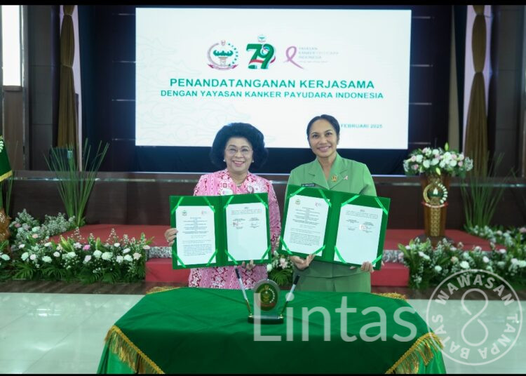 Persit KCK Dan YKPI Perangi Kanker Bersama