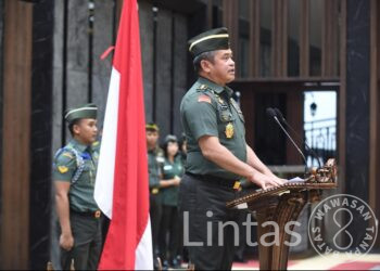 Kasad Pimpin Kenaikan Pangkat 18 Pati TNI AD