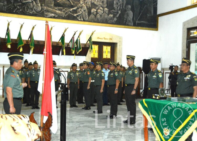 Pangdam III/Slw Pimpin Sertijab Pejabat Kodam