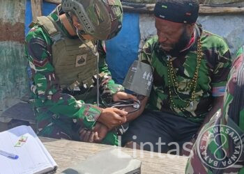 Demi Kualitas Hidup Masyarakat Papua, TNI Beri Layanan Kesehatan Yang Prima