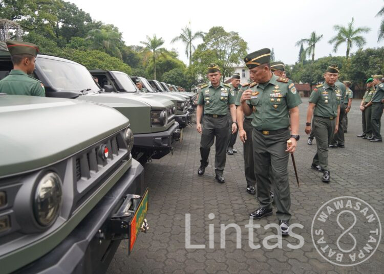 Pangdam III/Slw Serahkan Ransus Maung MV3 Untuk Operasional Satuan