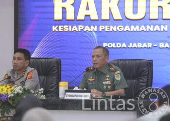 Pangdam III/Slw Beri Arahan Pada Rakor Lintas Sektoral Operasi Ketupat Lodaya 2025