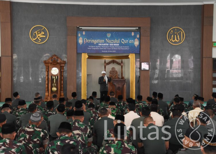 Peringatan Nuzulul Qur’an 1446 H di Makodam III/Slw