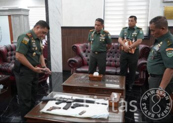 Berkat Binter Kreatif Kodam IM, Warga Sukarela Serahkan Empat Pucuk Senjata