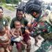 Menyentuh Negeri Pegunungan : Satgas TNI Layani Kesehatan Ibu dan Bayi di Dambed Papua