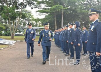 Lanud Husein Sastranegara Gelar Upacara HUT ke-79 TNI AU, Kasau Tekankan Semangat Juang dan Modernisasi Alutsista