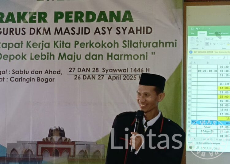 Raker Perdana DKM Masjid Asy-Syahid Kota Depok, Perkuat Silaturahmi Demi Depok yang Lebih Maju dan Harmoni