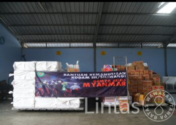 Solidaritas Untuk Myanmar, Kodam III/Slw Salurkan Bantuan Kemanusiaan