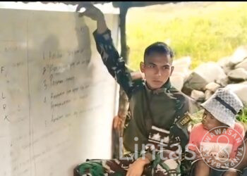 Satgas Yonif 112 Dharmajaya Beri Peluang Pendidikan bagi Anak-Anak Korban Kerusuhan di Kotabaru