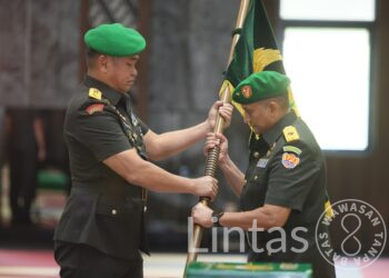 Kasad Pimpin Sertijab Pangdam IX/Udayana dan Empat Jabatan Strategis TNI AD