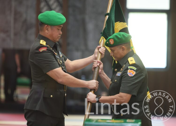 Kasad Pimpin Sertijab Pangdam IX/Udayana dan Empat Jabatan Strategis TNI AD