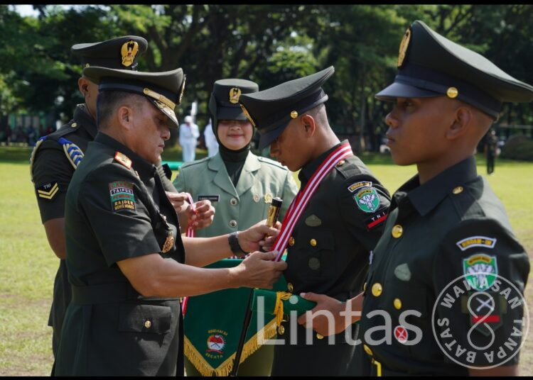 Anak Tukang Bengkel Lulus Terbaik Dikmata TNI AD Kodam IM