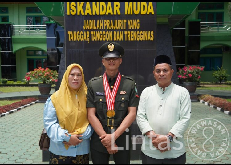 Pangdam IM Lantik 670 Prajurit Baru TNI AD, 78 Orang Anak Yatim