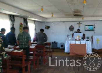 “Gereja Bukit Sion Jadi Simbol Kebersamaan TNI dan Warga Papua”