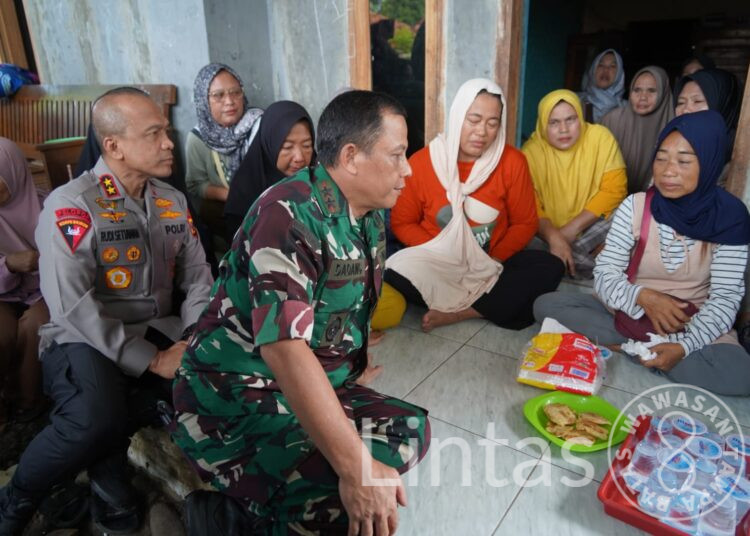 Pangdam III/Slw, Tinjau Lokasi Ledakan Munisi di Garut