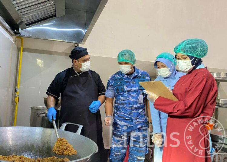 Lanud Husein Sastranegara Pastikan Standar Keamanan Pangan Program Makan Bergizi Gratis Tetap Terjaga