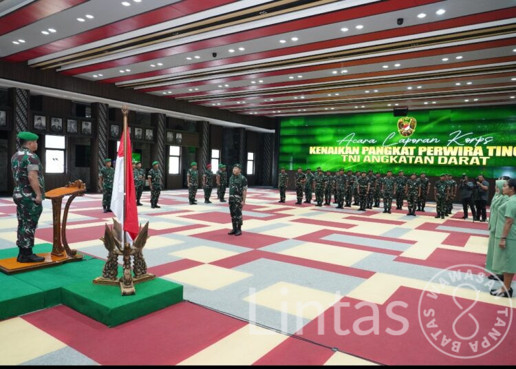 22 Pati TNI AD Naik Pangkat, Kasad: Di Balik Kebanggaan Ada Tanggung Jawab Lebih Besar