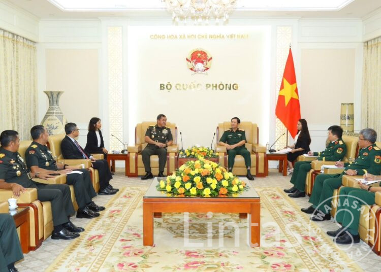 Perkuat Diplomasi Pertahanan, Kasad Jalin Kemitraan Strategis dengan Tentara Rakyat Vietnam