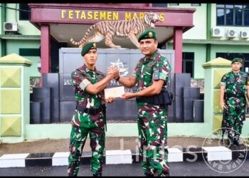 Prajurit Brigif Para Raider 17/Sakti Budi Bakti Torehkan Prestasi di Kejuaraan Kota Taekwondo 2025