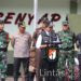 Upacara Pelepasan Satgas Pamobvitnas PT Freeport Indonesia Yonif 301/PKS Digelar di Cimalaka, Sumedang