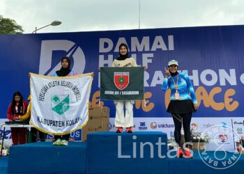 Atlet Kodam XIV/Hasanuddin Sabet Juara di Damai Half Marathon 2025