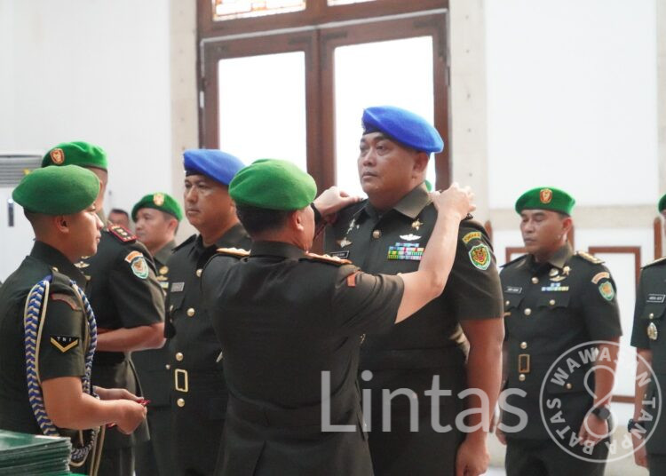 Pangdam III/Slw Pimpin Sertijab Pejabat Kodam