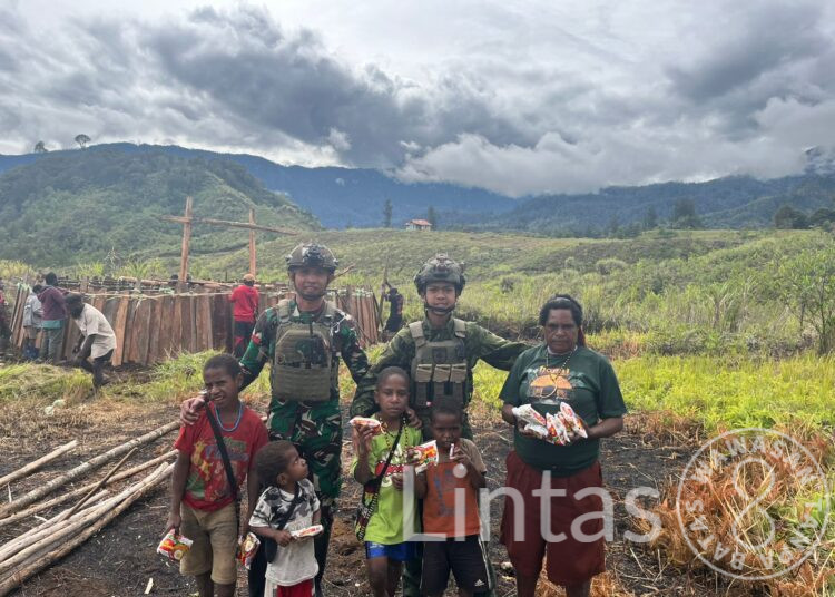 Honai untuk Negeri: Satgas TNI Bangun Asa di Tanah Gome Papua