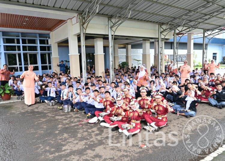 Makan Bergizi Gratis Warnai MPLS Sekolah Angkasa, Wujud Komitmen TNI AU AMPUH
