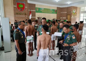 Pangdam XIV/Hasanuddin Pimpin Sidang Pemilihan Pusat Cata PK TNI AD Gelombang II TA. 2025