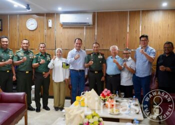 Pangdam Hasanuddin Terima Kunjungan Audiensi PT. Trans Indonesia Superkoridor