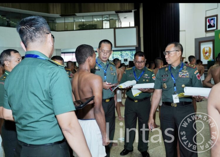 Pangdam XIV/Hasanuddin Pimpin Sidang Pemilihan Calon Bintara PK TNI AD TA. 2025