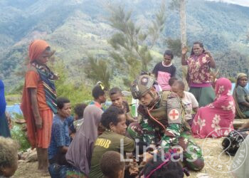 Mereka Tak Punya Puskesmas, Tapi Punya Kami — Bakti Tanpa Batas Satgas TNI Yonif 700WYC di Kaki Langit Papua