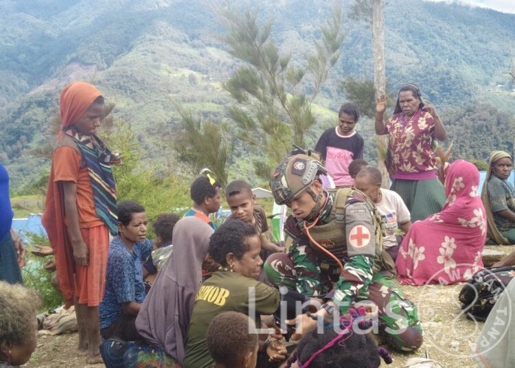 Mereka Tak Punya Puskesmas, Tapi Punya Kami — Bakti Tanpa Batas Satgas TNI Yonif 700WYC di Kaki Langit Papua