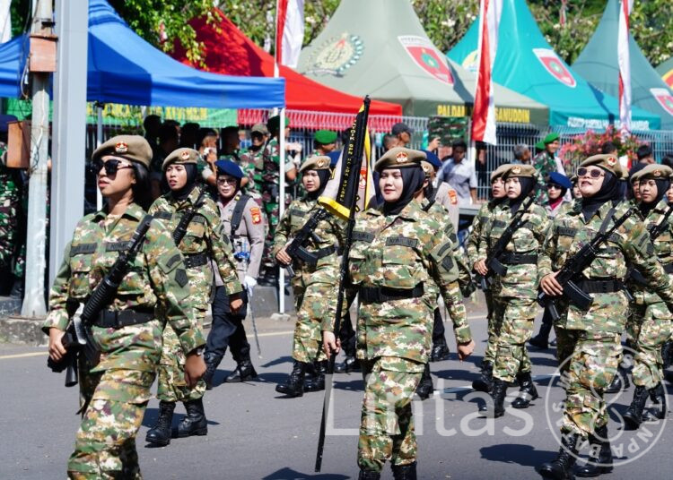 Kodam XIV/Hsn Gelar Kirab SPPI dan Yonif TP : Sosialisasi Program Strategis Menuju Indonesia Emas