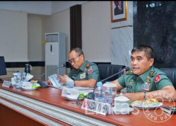 Pangdam XIV/Hsn Terima Paparan Kesiapan Open Tournament Lari Marathon Dalam Rangka HUT Ke-80 TNI Tahun 2025