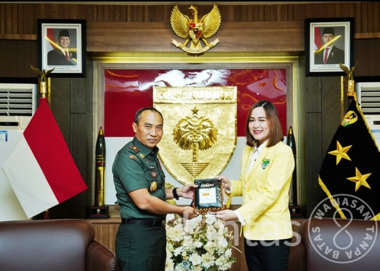 Pangdam XIV/Hasanuddin Terima Kunjungan Silaturahmi Pemuda Katolik Sulsel di Makodam