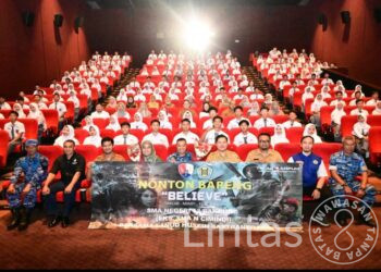 Tumbuhkan Semangat Cinta Tanah Air Lanud Husein Sastranegara Ajak SMA Negeri Cimindi Bandung Nobar Film Believe