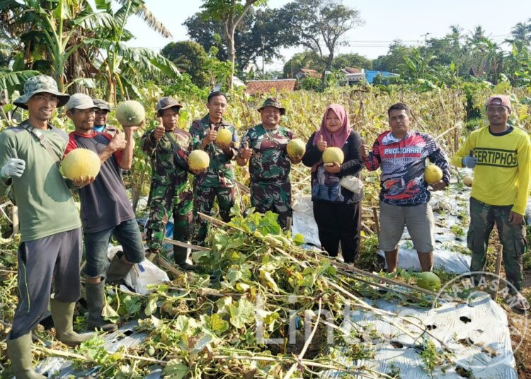 Pos TNI AU Cikelet Dukung Ketahanan Pangan Masyarakat di Selatan Kab. Garut