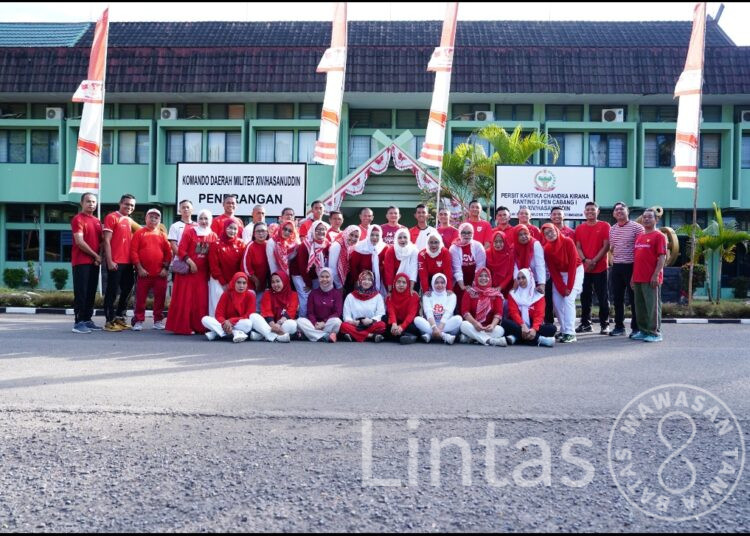 Pendam XIV/Hasanuddin Gelar Berbagai Perlombaan Meriahkan HUT Ke-80 RI