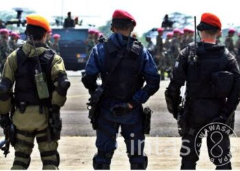 Peresmian Satuan Baru TNI pada Upacara Gelar Pasukan Operasional di Batujajar