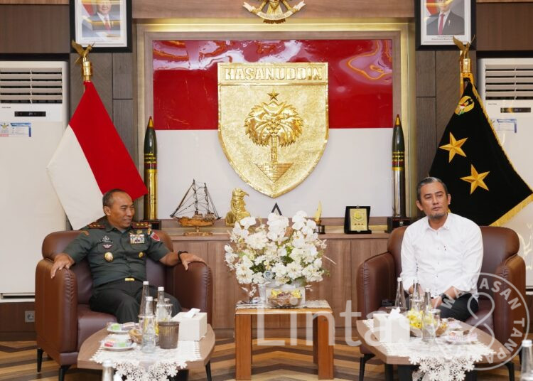 Tingkatkan Kemitraan, Pangdam XIV/Hasanuddin Terima Kunjungan Silaturahmi Rombongan PWI Sulsel